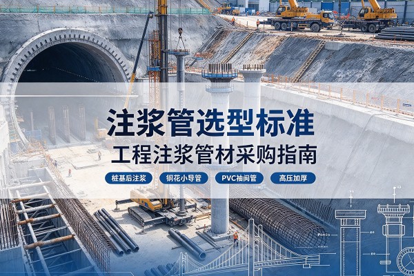 望谟注浆管选型标准