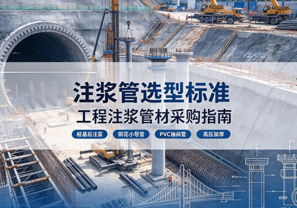 望谟注浆管选型标准